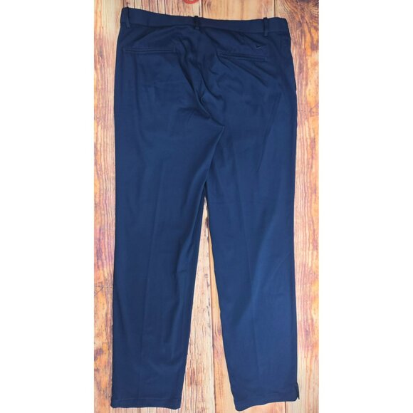 Nike Mens Golf Dri-Fit Navy Standard Fit Pants 36x34 - Picture 2 of 8